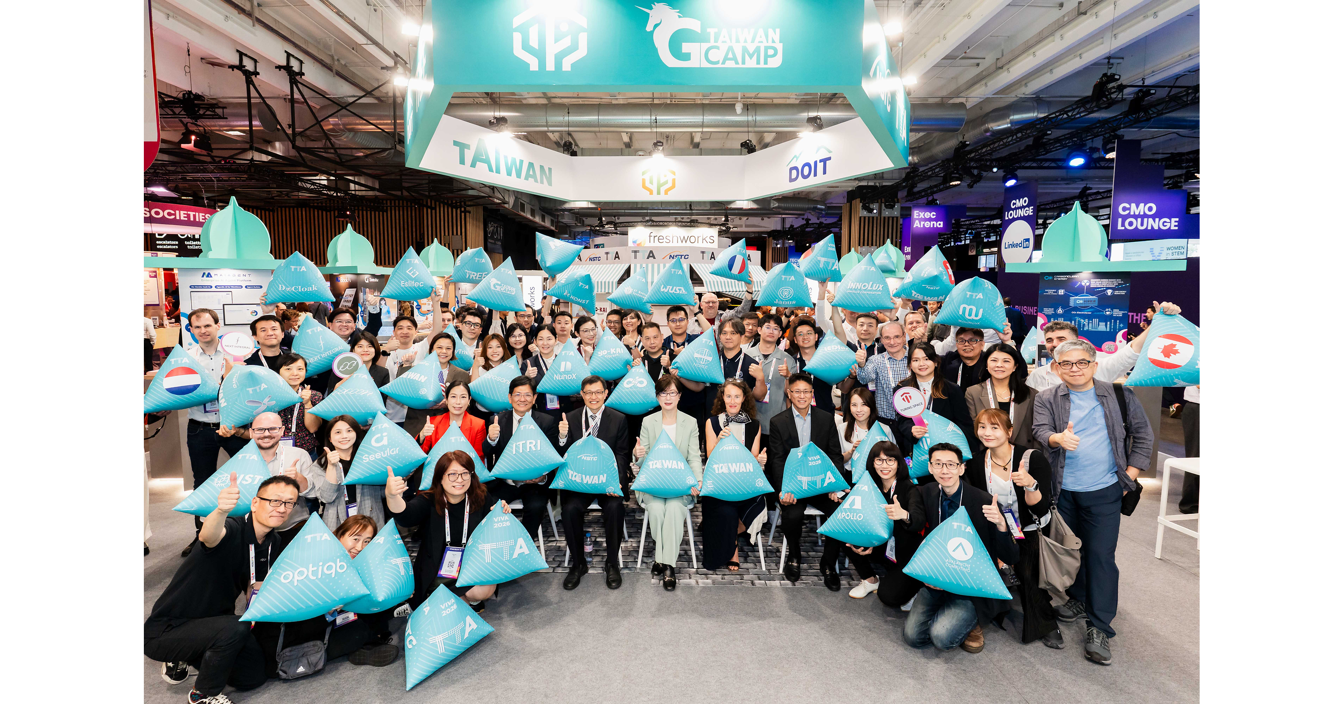 NSTC TTA Marks 8th VivaTech Appearance, Showcasing Taiwan Innovation under AI Taiwan Initiative NSTC TTA Marks 8th VivaTech Appearance, Showcasing Taiwan Innovation under AI Taiwan Initiative