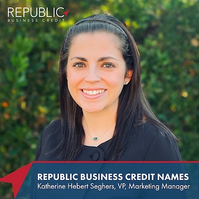Republic Business Credit Promotes Katherine Hebert Seghers to Vice President, Marketing Manager