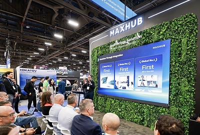 Opening Session at MAXHUB Booth
