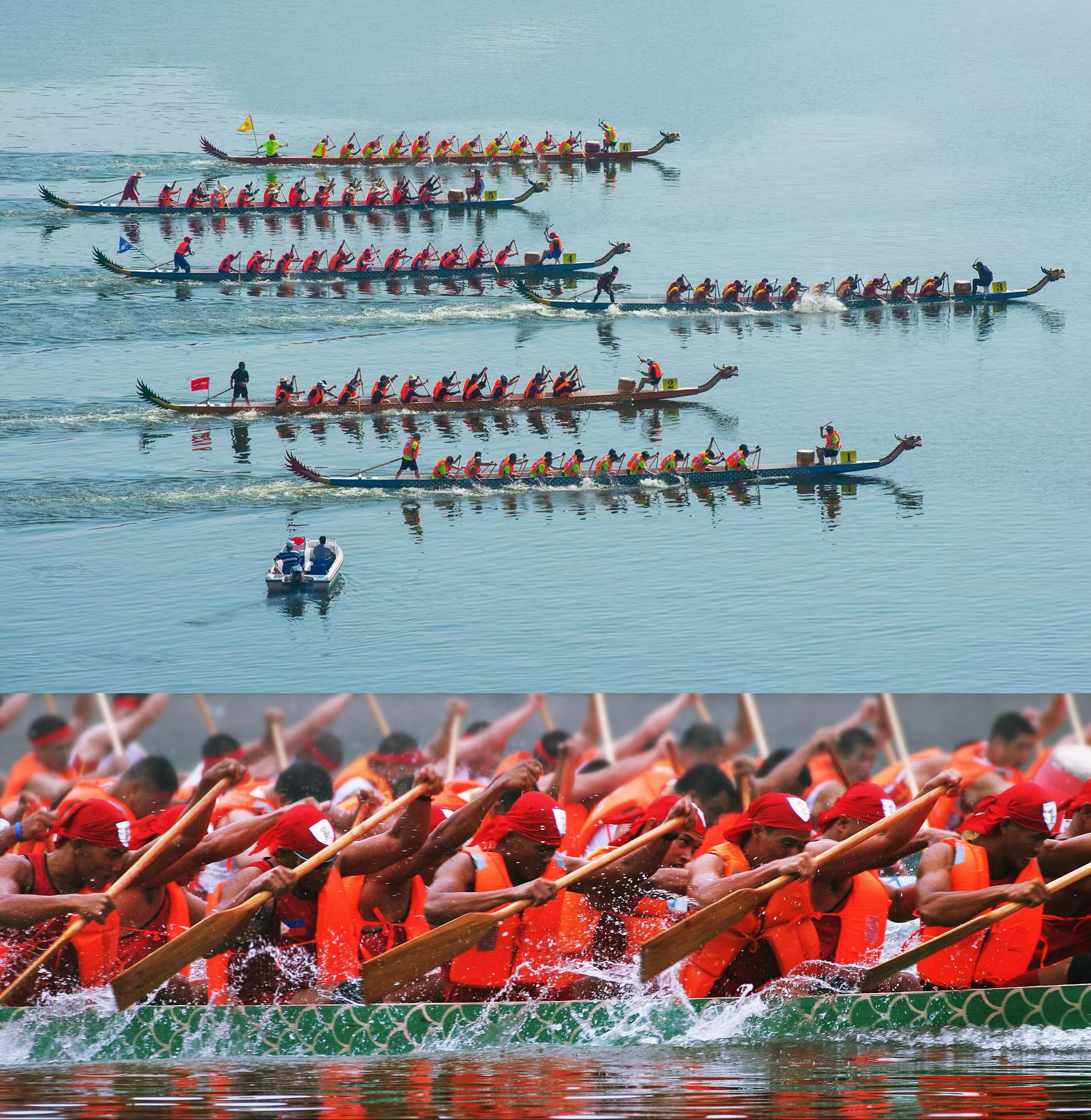 Thousands of years of dragon boat tradition