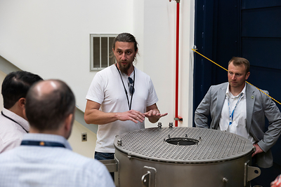 Deployable Energy engaging NRC officials observing the DOE authorization process of the Unity Nuclear Battery test at Idaho National Laboratory to inform future licensing activities.