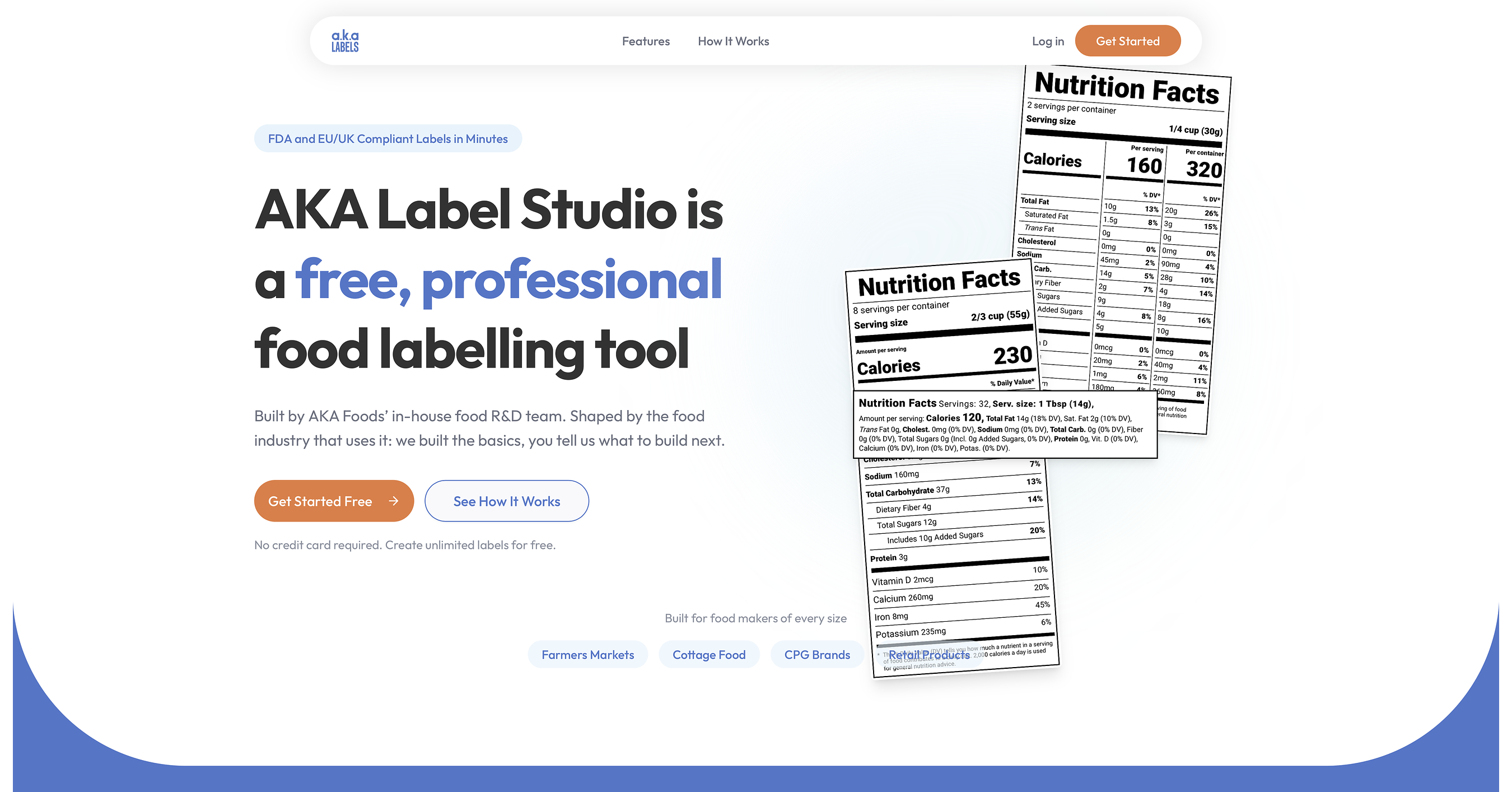 AKA Foods Launches AKA Label Studio, a Free Food Labelling Tool for FDA and EU/UK Markets