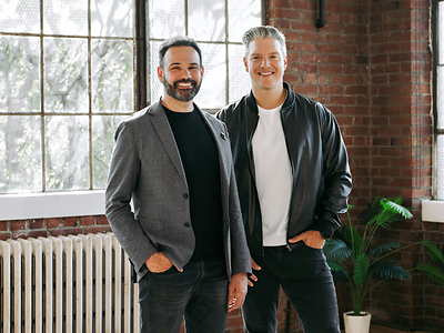 (L-R) Josh Guttman, Co-founder and CEO, SELLIT9, Oswaldo Alvarez, Co-founder and CTO, SELLIT9