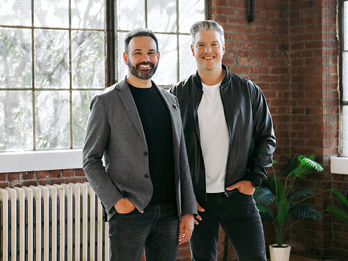 (L-R) Josh Guttman, Co-founder and CEO, SELLIT9, Oswaldo Alvarez, Co-founder and CTO, SELLIT9