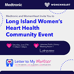Long Island Women's Heart Health Community Event (english)