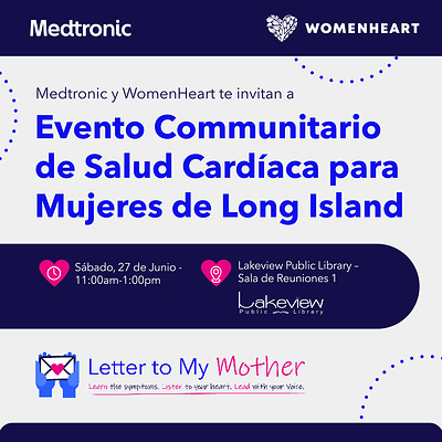 Long Island Women's Heart Health Community Event (spanish)