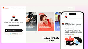 Introducing Kinetik, the first AI agent designed to help predict and monetize social media growth