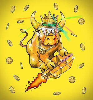 NFT Collectors Call Wall Street Bulls' "Golden Elon" the Mona Lisa of NFTs After 300x Value Surge