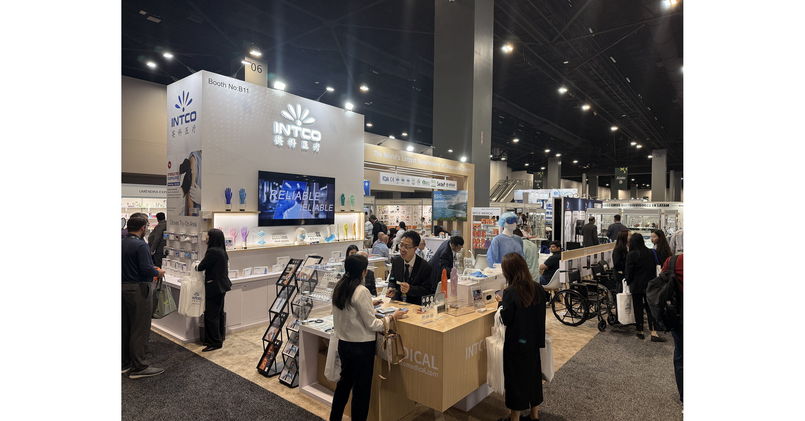 INTCO Medical präsentiert auf der WHX Miami 2026 medizinische Verbrauchsmaterialien, medizinische Rehabilitationsgeräte und Lösungen für die physikalische Therapie