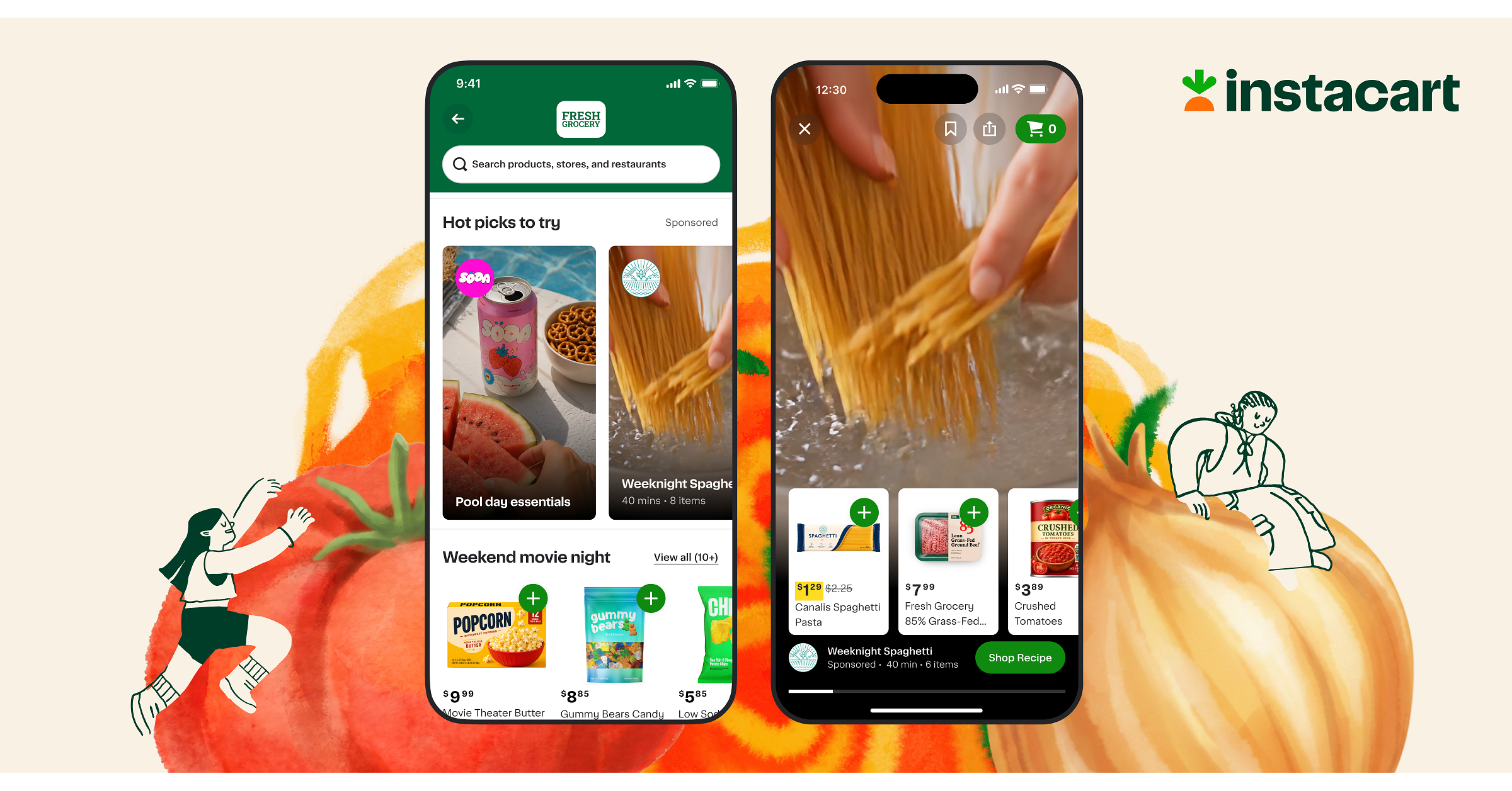 Instacart Introduces New Shoppable Vertical Video Feed for Advertisers