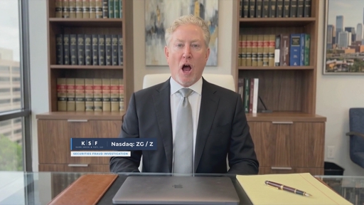 Zillow Group Securities Fraud Class Action Arising from Alleged Anticompetitive Agreement and Related Regulatory Risks - Investors May Contact Lewis Kahn, Esq., at Kahn Swick &amp; Foti, LLC