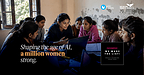 Women participate in a 1 Million Women in Design & AI learning session. The initiative was recognized as a Winner of Fast Company's 2026 World Changing Ideas Awards.