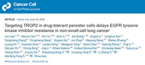 Translational Research Results of Sacituzumab Tirumotecan (sac-TMT) in Combination with Osimertinib as First-Line Treatment for EGFR-Mutant NSCLC Published in Cancer Cell