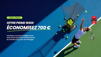 ACEMATE Tennis Robot S10 Prime Day Offer: Save €700, Plus Extra Gifts