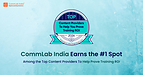 CommLab India #1 Content Provider to Help Prove Training ROI