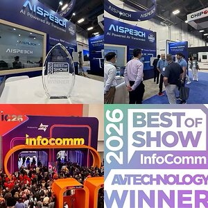 Double Award Victory! AISpeech's MA600D Wins 'Best of Show' at Infocomm, Adding to ISE Triumph