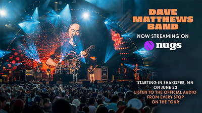 Dave Matthews Band Brings Official Recordings from Every Tour Stop to nugs