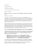 Letter to the SMHI Board of Directors