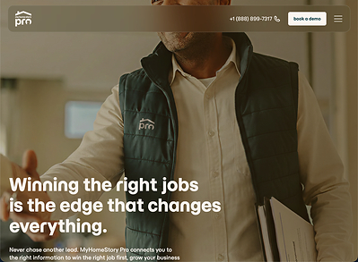 MyHomeStory Pro website