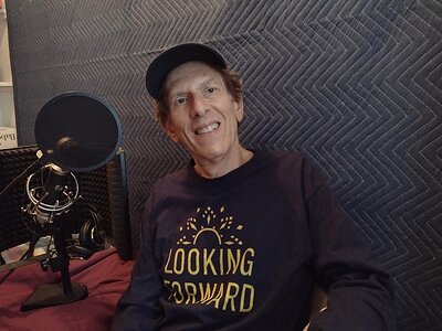 Jeff Ostroff Interviewing from his Recording Studio