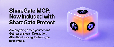 ShareGate MCP intègre la gouvernance de Microsoft 365 dans Claude, ChatGPT et Copilot pour les professionnels de l'informatique