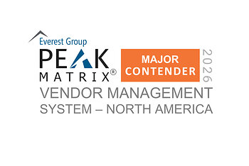 Award logo recognizing Trio Workforce Solutions as a 2026 Everest Group PEAK Matrix® Major Contender in the Vendor Management System – North America category.