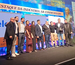 LG é reconhecida pelo segundo ano consecutivo no Troféu Oswaldo Moreira como destaque da indústria de ar-condicionado