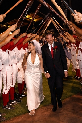 Carrie and Dave Kerpen got married July 8, 2006 at a sponsored wedding at the Brooklyn Cyclones that raised $25,000 for the MS Society and $100,000 to fund the wedding. Now they're celebrating 20 years of marriage at Love and Marriage Day. Carrie and Dave Kerpen got married July 8, 2006 at a sponsored wedding at the Brooklyn Cyclones that raised $25,000 for the MS Society and $100,000 to fund the wedding. Now they're celebrating 20 years of marriage at Love and Marriage Day.