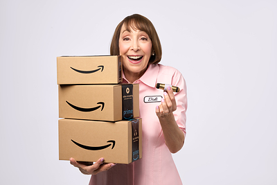 Laura Geller x Didi Conn ‘Root Touch Up’ Prime Day Campaign Still