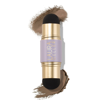 Laura Geller Root Touch Up Hair & Brow Concealing Cream & Powder