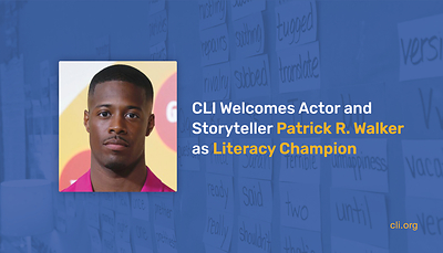 We’re thrilled to welcome actor, writer, and producer Patrick R. Walker as our newest Literacy Champion — helping every child see themselves in the stories they read. We’re thrilled to welcome actor, writer, and producer Patrick R. Walker as our newest Literacy Champion — helping every child see themselves in the stories they read.