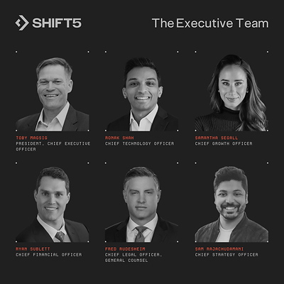 Shift5 Formalizes Executive Leadership Team Following Best Q1 in Company History