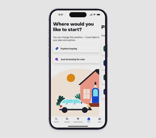 Zillow's new personalized hub guides buyers through four milestones: setting a budget, finding a home, making an offer and closing the deal. It brings together goals, finances, tasks, documents, and the agent and lender a buyer is working with, all in one place. 