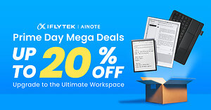 Upgrade Your Productivity: Save 20% on iFLYTEK AINOTE Series This Prime Day