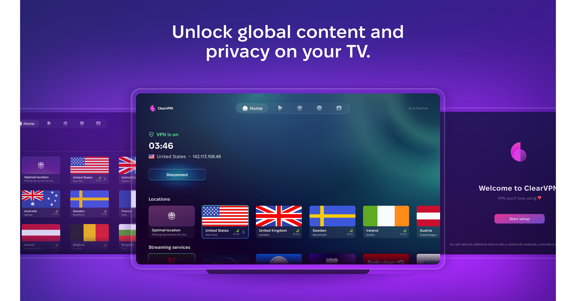 MacPaw’s ClearVPN Expands to Apple TV and Android TV, Bringing Privacy and Global Content to Smart TVs