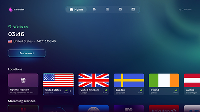 ClearVPN by MacPaw for Apple TV