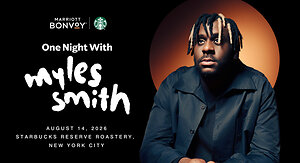 Marriott Bonvoy and Starbucks Bring Fans Together for One Night With Myles Smith