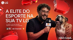 LG Channels anuncia a chegada da CazéTV ao seu portfólio de canais