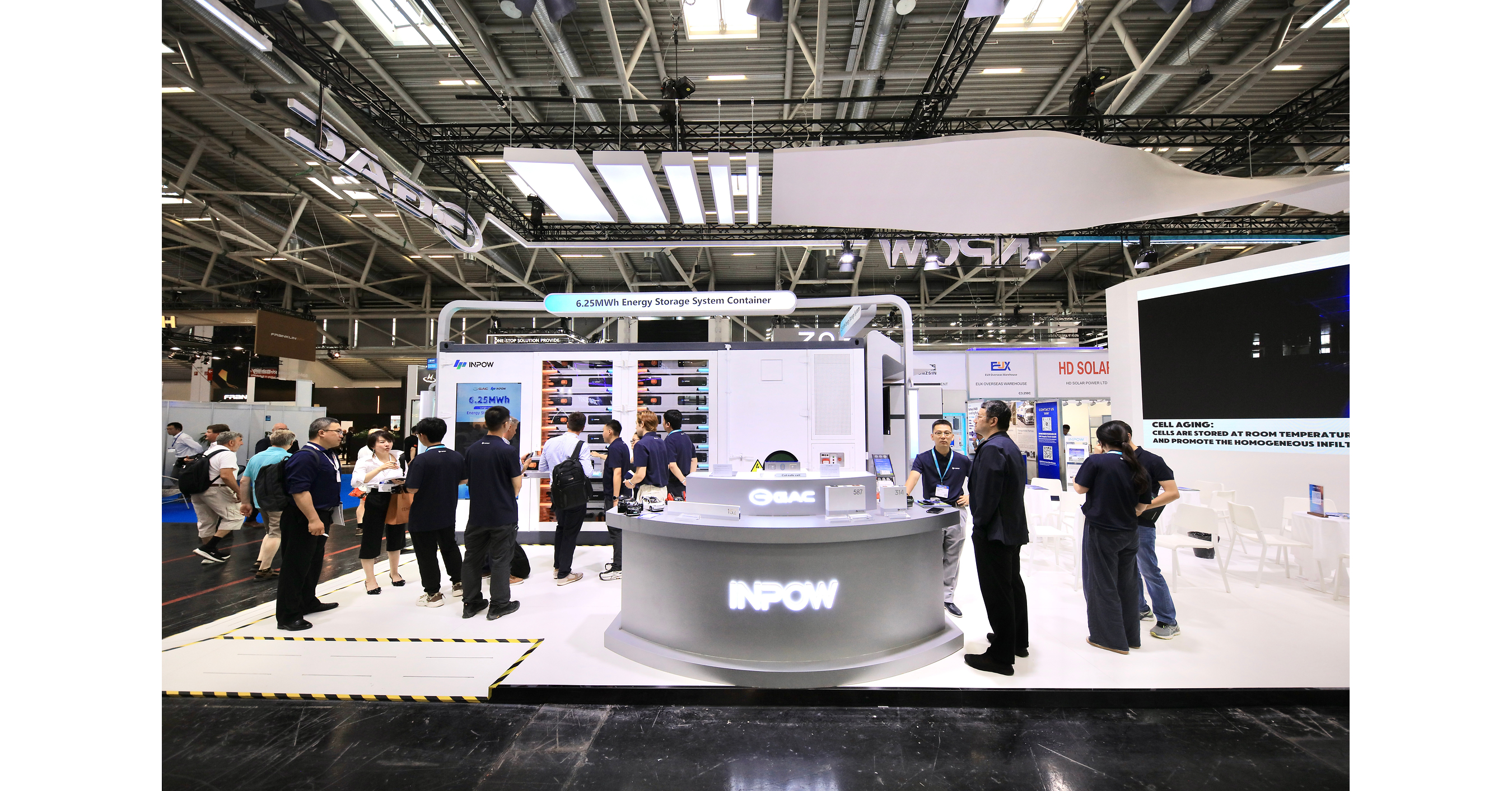 GAC INPOW Debuts at Intersolar Europe 2026 with Worlds First Mass-Produced 587Ah Semi-Solid-State Energy Storage Cell GAC INPOW Debuts at Intersolar Europe 2026 with Worlds First Mass-Produced 587Ah Semi-Solid-State Energy Storage Cell