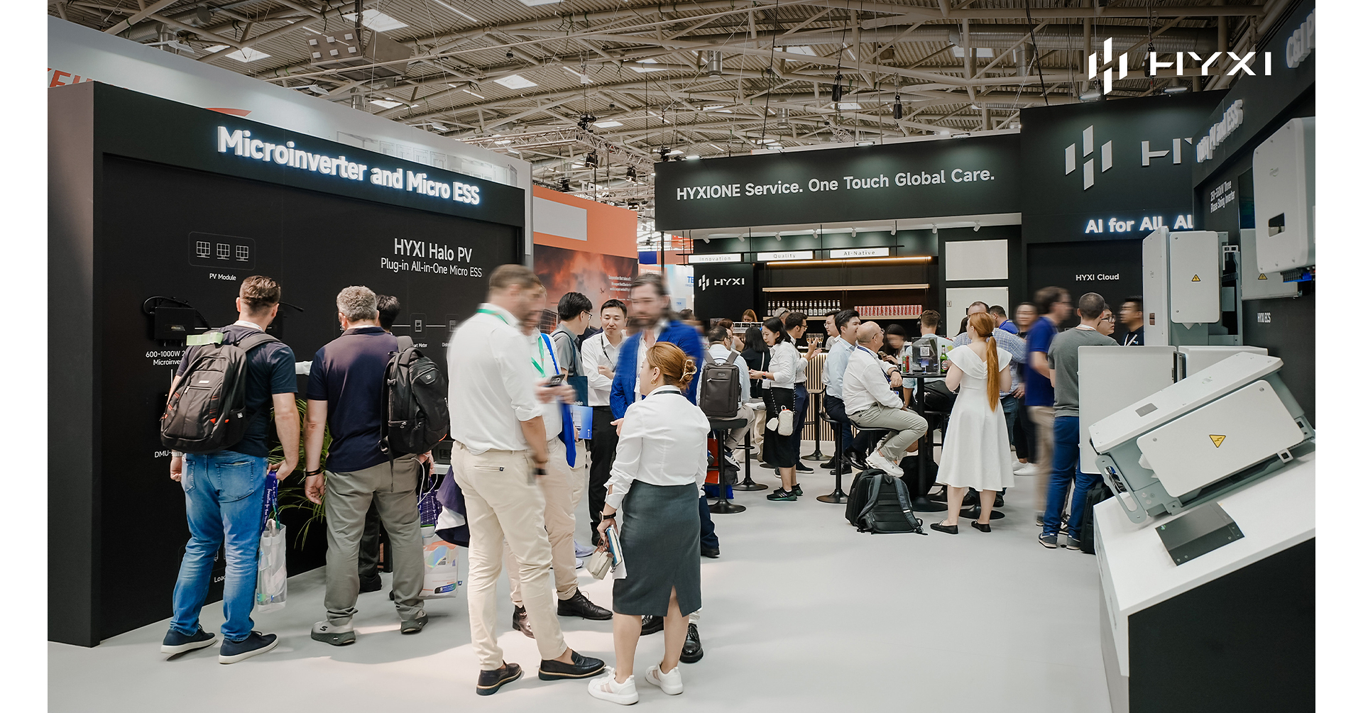 HYXI lanceert Aura alles-in-&eacute;&eacute;n energieopslagsysteem en Halo Micro ESS-reeks op Intersolar Europe 2026