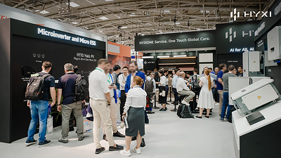 HYXI Draws Crowds at Intersolar Europe 2026 with Launch of Aura All-in-One ESS and Halo Micro ESS Series