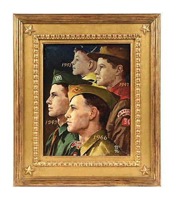 Norman Rockwell (American, 1894-1978), 'The Growth of a Leader' ($166,050)