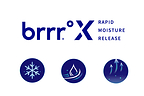 brrr°X Rapid Moisture Release Cooling Fabric