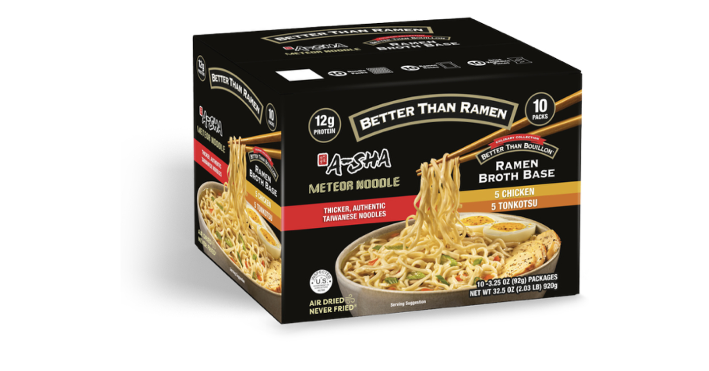 Better Than Bouillon and A-Sha Foods USA Partner to Launch Limited Edition Better Than Ramen™ Exclusively at Select Costco Locations