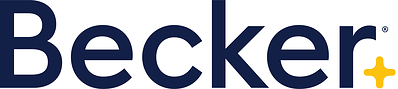 Becker Blue on White Logo