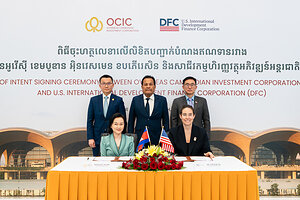 U.S. DFC and OCIC Sign Letter of Intent for USD 100 Million Strategic Financing of Techo International Airport