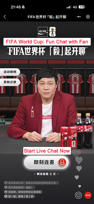 Coca-Cola's World Cup AI Avatar Showcases Brand's Cutting-edge AI Innovation