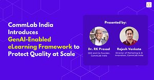 CommLab India Launches GenAI-Enabled eLearning Framework to Address Quality Risks in AI-Generated Training