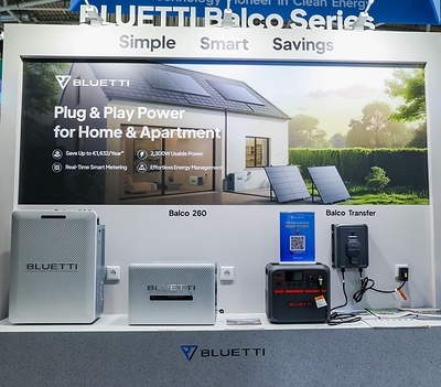 BLUETTI Balco Series at Intersolar Europe 2026