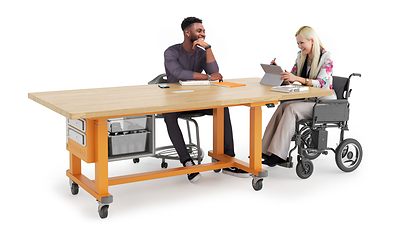 Haskell Education Pathmaker Table 42x84 Cantilever Table